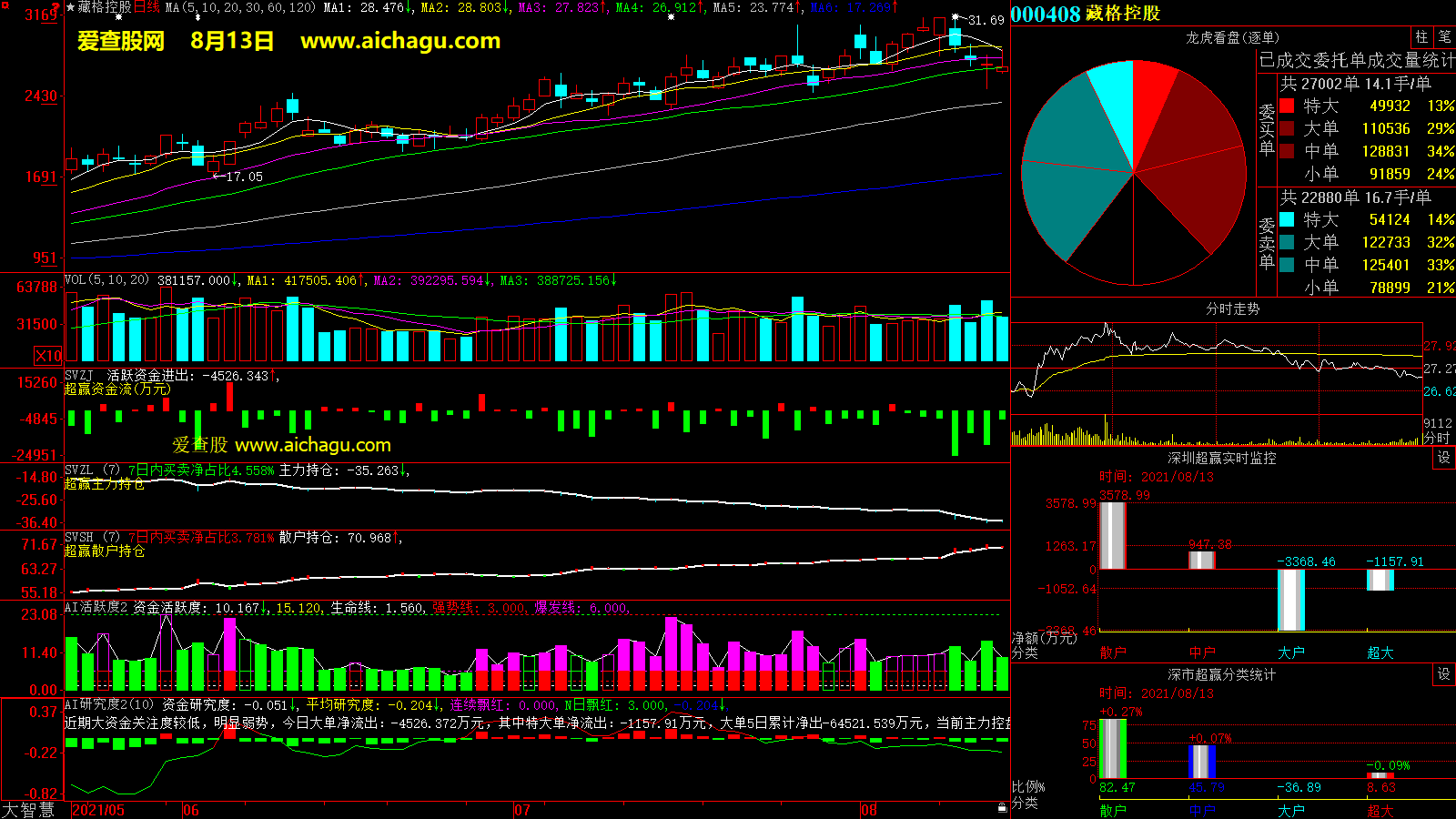 藏格控股(000408)大智慧超赢数据