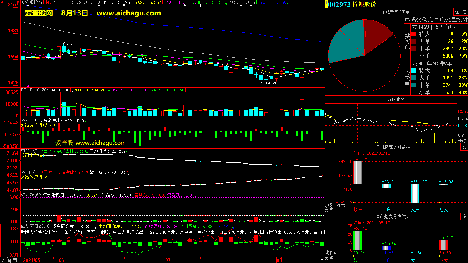 侨银股份(002973)大智慧超赢数据