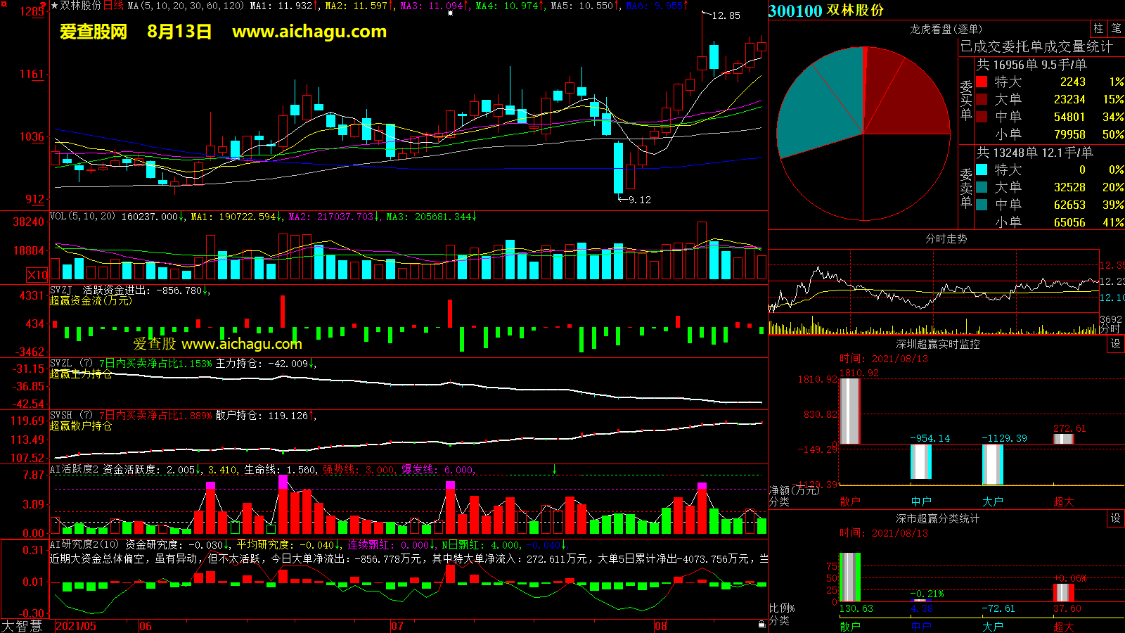 双林股份(300100)大智慧超赢数据