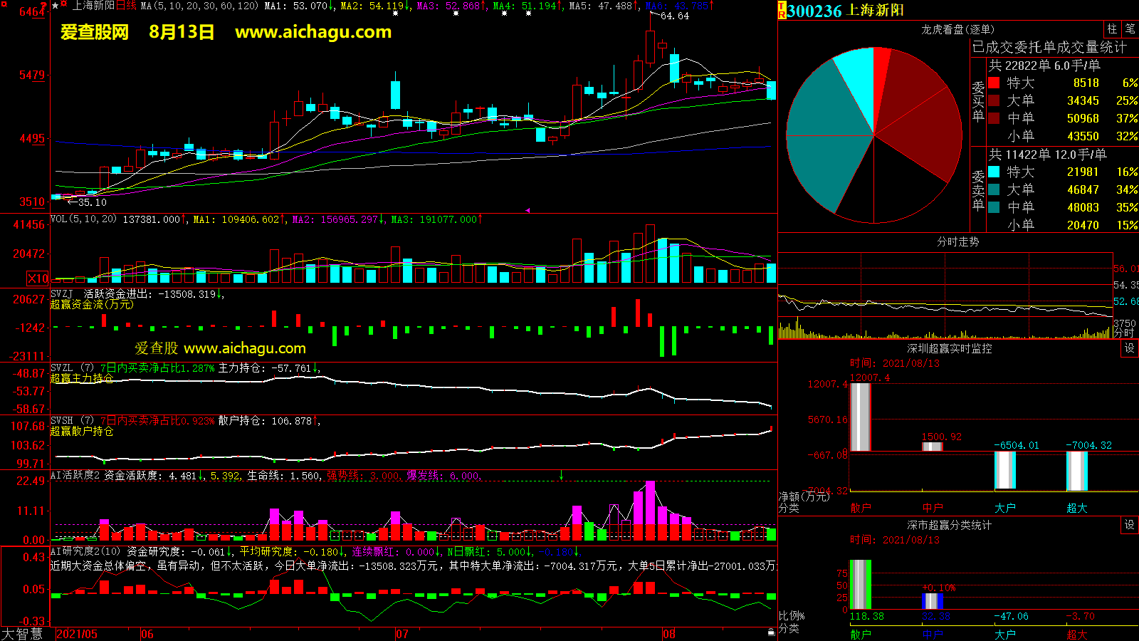 上海新阳(300236)大智慧超赢数据