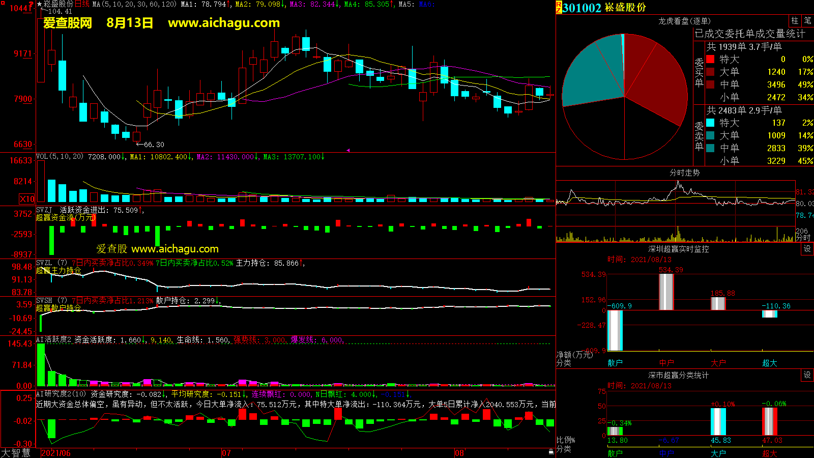 崧盛股份(301002)大智慧超赢数据