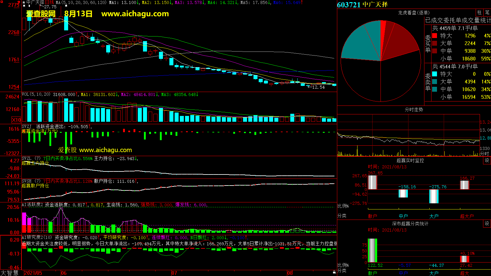 中广天择(603721)大智慧超赢数据